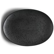 Bitz Oval Serving Bowl 45x34 Black - Bowl