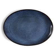 Bitz Oval Serving Bowl 45x34 Black/Dark Blue - Bowl