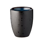 Bitz Stoneware thermo mug 27cl Black/Dark Blue - Thermal Mug