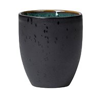 Bitz Stoneware thermo mug 27cl Black/Green - Thermal Mug