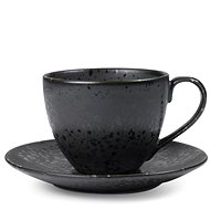 Bitz Cappuccino cup with saucer Black - Cup