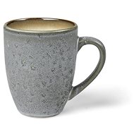 Bitz Stoneware mug with handle 30cl Grey/Creme - Mug