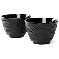 Cast iron tea cups Jang, black (set of 2) - Set of Cups
