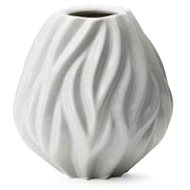 Morso Váza FLAME White 15 cm - Váza