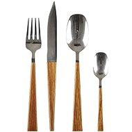 Villa Collection Cutlery (16 pcs) Brown - Cutlery Set