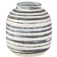 Villa Collection Váza se vzorem Grey 9,2 cm - Váza