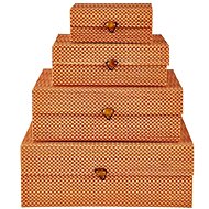 Villa Collection Úložný box Bamboo (sada 4 ks) - Storage Box