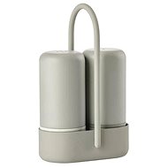 Zone Denmark Singles Mud Salt and Pepper Set 6.5x3x9cm - Condiments Tray