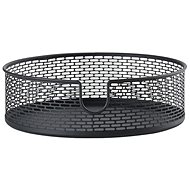 Zone Denmark Úložný kovový košík Black 20 x 6,5 cm - Storage Box
