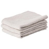 Zone Denmark Kitchen Towel (3 pcs) 27x27cm Warm Grey - Dish Cloths