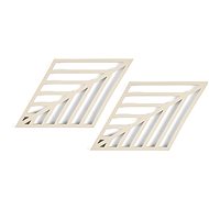 Zone Denmark Rhombus Leaf hot pad (2 pcs) 20x11,5x0,8cm Birch - Tray