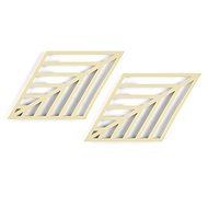 Zone Denmark Rhombus Leaf hot pad (2 pcs) 20x11,5x0,8cm Pear - Tray
