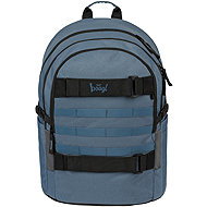 BAAGL School Backpack Skate Dust Blue GRS - School Backpack