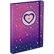 BAAGL Folders for school notebooks A4 Horses heart - School Folder