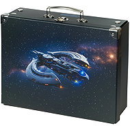 BAAGL Folding school case Space Ship with fittings - Children's Lunch Box
