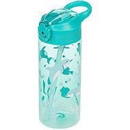 BAAGL Tritan drinking bottle with straw Dolphin 500 ml - Drinking Bottle