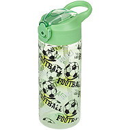 BAAGL Tritan drinking bottle with straw Football 500 ml - Drinking Bottle
