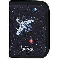 BAAGL Single Layer School Pencil Case Pixel Space - Pencil Case