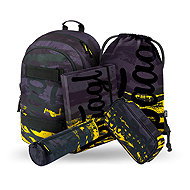 BAAGL 5 SET Skate Dune: batoh, penál, pouzdro, sáček, desky - School Set