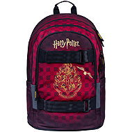 BAAGL School Backpack Skate Harry Potter Hogwarts burgundy GRS - Backpack