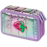 BAAGL Three-tier school pencil case Lavender - Pencil Case