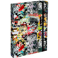 BAAGL Folders for school notebooks A4 Jumbo Batman Comics - School Folder