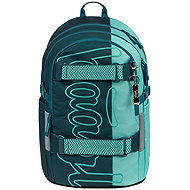 BAAGL School Backpack Skate Petrol GRS - School Backpack