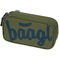 BAAGL School pencil case Olive GRS - School Case
