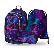 BAAGL SET 3 Core Nova: backpack, pencil case, GRS bag - School Set