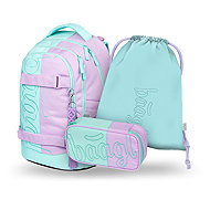 BAAGL SET 3 Skate Max Sweet: backpack, pencil case, GRS bag - School Set