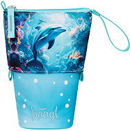 BAAGL Schulmäppchen Buntstiftbox Delphin GRS - Schlampermäppchen