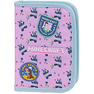 BAAGL Einfach-Schulfedertasche Minecraft Panda - Federmäppchen