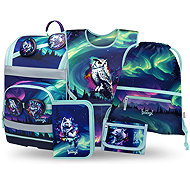 BAAGL SET 5 Zippy Plus Aurora: briefcase, pencil case, bag, apron, wallet GRS - School Set
