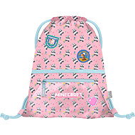 BAAGL Beutel mit Tasche Minecraft Panda - Turnbeutel