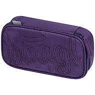 BAAGL School pencil case Plum - School Case