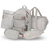BAAGL SET 5 Skate Mist: backpack, pencil case, bag, kidney bag, laptop sleeve - School Set