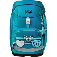 BAAGL Školní batoh Airy Plus Butterfly GRS - School Backpack