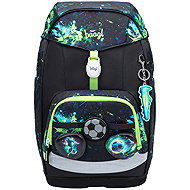 BAAGL Školní batoh Airy Plus Fotbal GRS - School Backpack