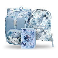 BAAGL SET 3 Airy Polar: batoh, penál, sáček GRS - School Set