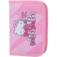 BAAGL Školní penál jednopatrový Hello Kitty Sweet Leopard GRS - Pencil Case