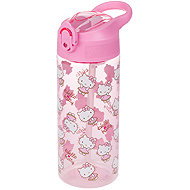 BAAGL Tritanová láhev na pití s brčkem Hello Kitty Sweet Leopard, 500 ml - Drinking Bottle