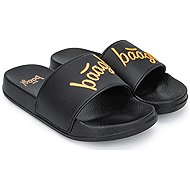 BAAGL Pantofle Logo Gold vel. 34 - Dětské bačkory