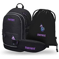 BAAGL SET 3 Core Fortnite Llama: Backpack, Gym Bag, Bum Bag GRS - School Set