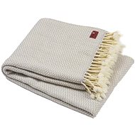 Balkan wool blanket Marina merino, light grey - Blanket