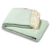 Balkan wool blanket Elma VIII - mint green - Blanket