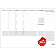 Baloušek Print Desk planner A3 weekly map, 30 sheets - Desk Calendar