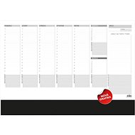 Baloušek Print Desk planner A2 weekly map with grid, 50 sheets - Desk Calendar
