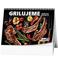 Baloušek Print Grilled 2025, 21 × 15 cm - Desk Calendar