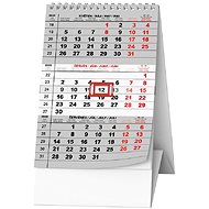 Packet Print Mini Three Months 2025, 11,2 × 8,5 cm - Desk Calendar