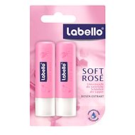 Labello Lip Balm Soft Rosé double pack (2 x 4.8 g) - Lip Balm